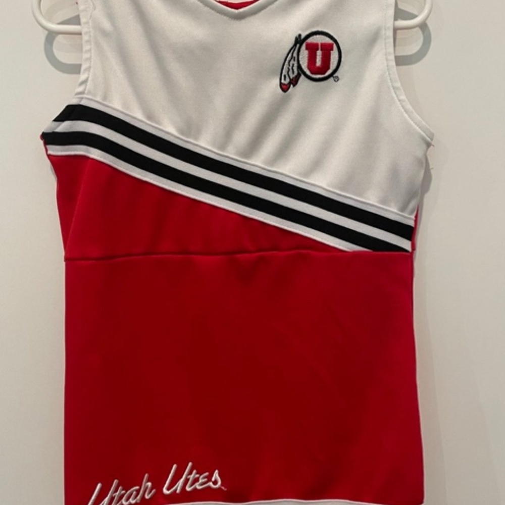 University of Utah  Utah utes girls cheerleading outfit size 4t